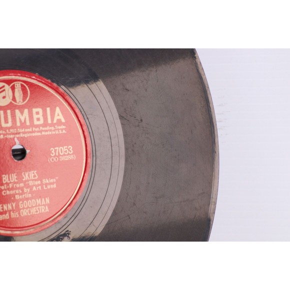 Benny Goodman - Blue Skies/I Don't Know Enough About You 1946 78rpm Record 37053 - Picture 9 of 16